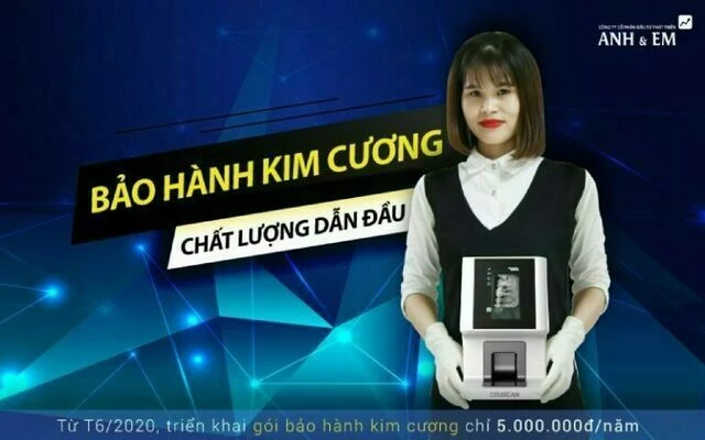 bảo hành kim cương anh em