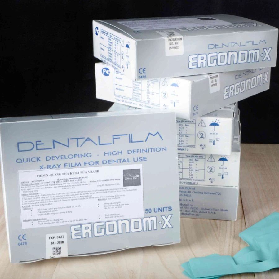 Phim X-quang nha khoa rửa nhanh Dental film