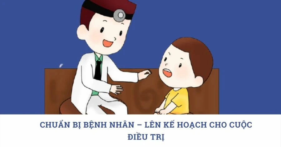 Chuẩn bị bệnh nhân – lên kế hoạch cho cuộc điều trị