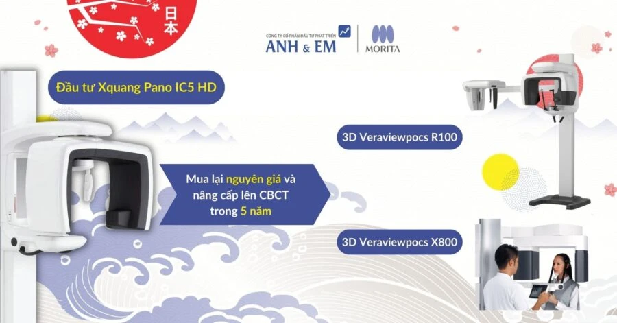 Morita triển khai chính sách hỗ trợ “5 năm đổi cũ nâng cấp mới” áp dụng với sản phẩm pano ic5HD