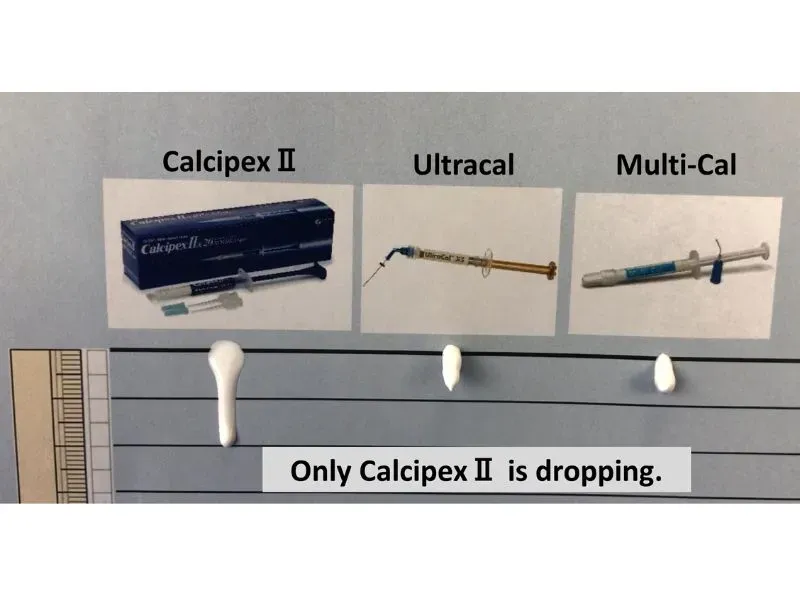 Calcipex II dễ chảy tới chóp
