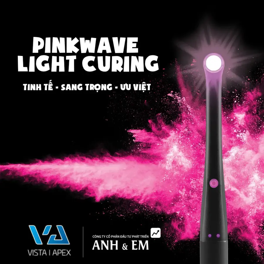 PinkWave™ QuadWave™ Dental Curing Light – Vista Apex