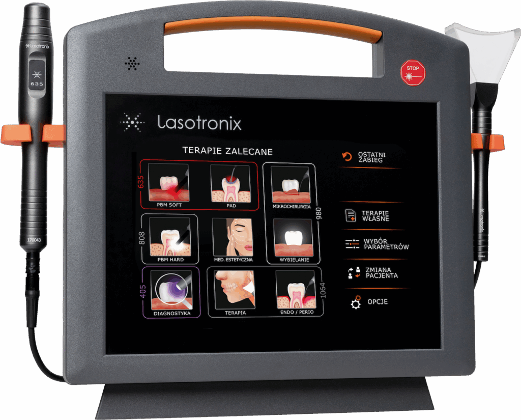 Lasotronix SMART M ST — hệ thống laser nha khoa 5 bước sóng 405nm 635nm 808nm 980nm 1064nm