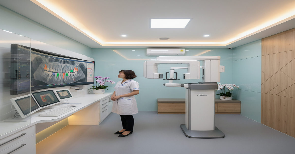 Máy chụp CBCT nha khoa J. Morita X800 tại phòng khám hiện đại