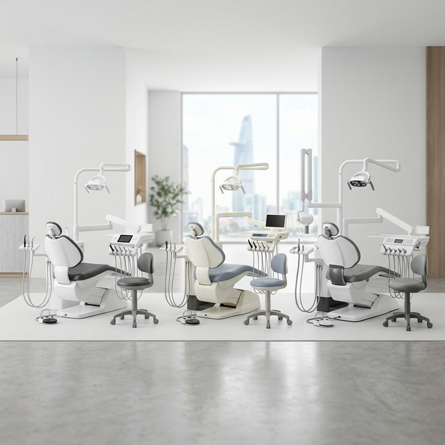 So sánh ghế nha khoa J. Morita 2026: hướng dẫn chọn model phù hợp