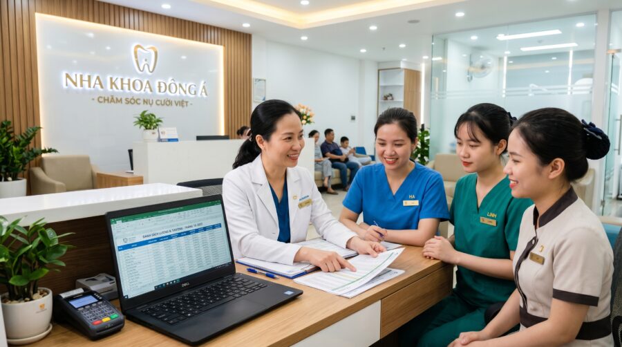 Cách xác định thưởng/bonus tại phòng khám nha khoa — thời điểm phát thưởng, mức trung bình và mục đích