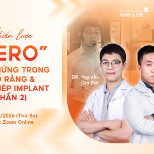 Webinar: chiến lược zero biến chứng (phần 2) — lỏng vít Implant & nhổ răng khôn không sang chấn
