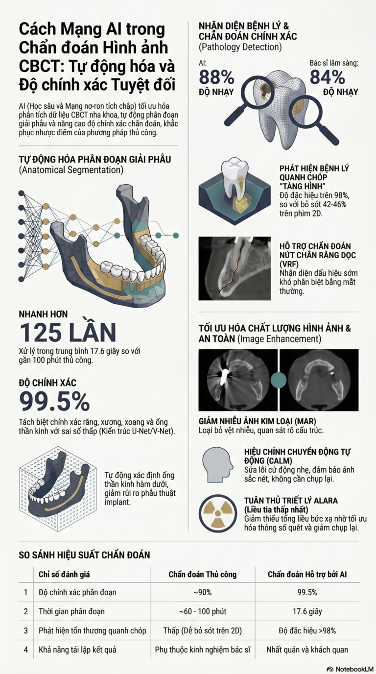 Ứng dụng AI trong phân tích CBCT