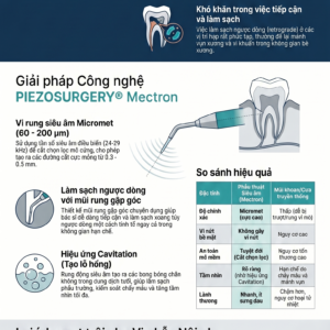 Vi phẫu cắt chóp và trám ngược