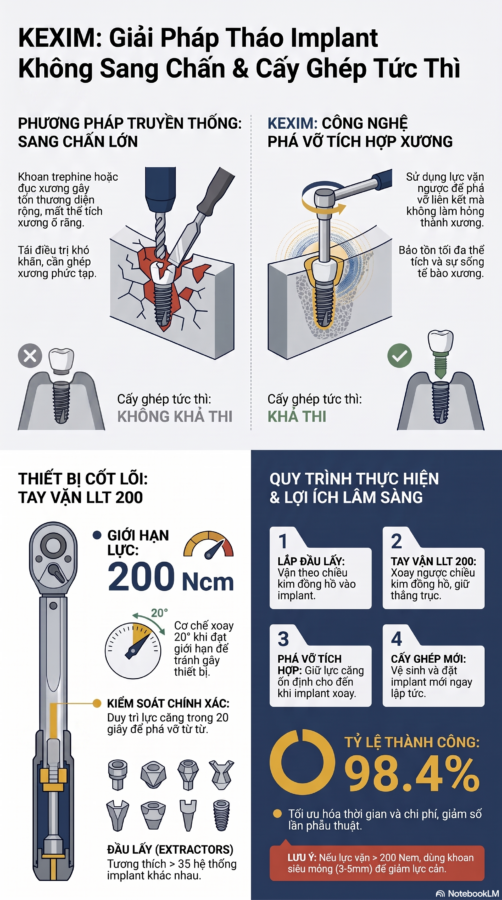 Cấy ghép implant siêu ngắn BTI